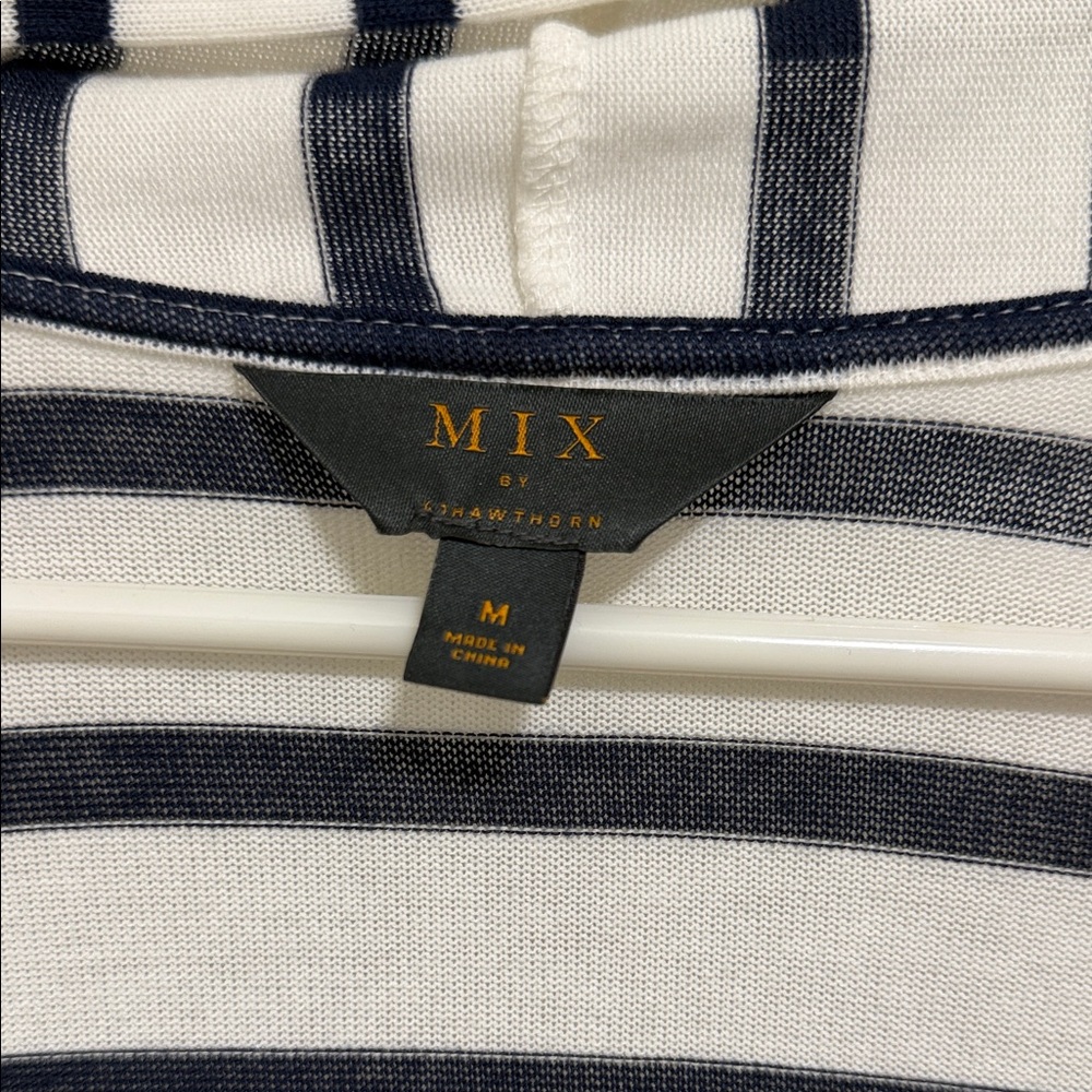 Striped Open-Front Cardigan - Picture 2 of 4